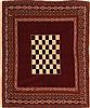 Baluch Brown Square Hand Knotted 43 X 43  Area Rug 100-28154 Thumb 0