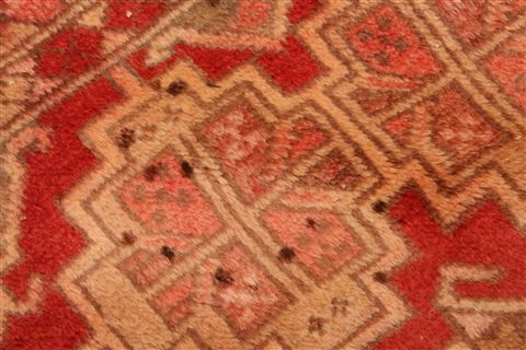 Baluch Beige Hand Knotted 310 X 64 Area Rug 100-28155 Image 2