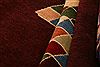 Baluch Red Square Hand Knotted 43 X 43 Area Rug 253-28156 Thumb 2