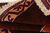 Baluch Red Square Hand Knotted 43 X 43 Area Rug 253-28156 Thumb 3