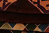 Baluch Red Square Hand Knotted 43 X 43 Area Rug 253-28156 Thumb 4