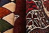Baluch Red Square Hand Knotted 43 X 43 Area Rug 100-28157 Thumb 2