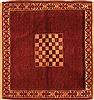 Baluch Red Hand Knotted 41 X 54  Area Rug 100-28159 Thumb 0