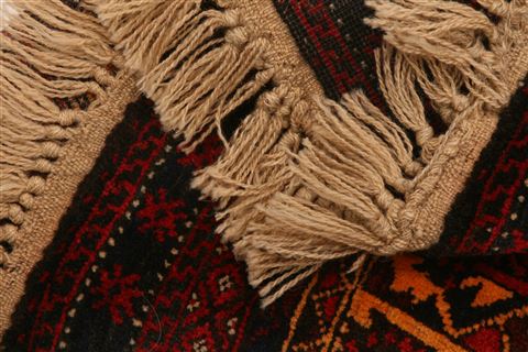 Baluch Red Hand Knotted 30 X 47 Area Rug 253-28160 Image 3
