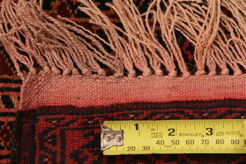 Bakhtiar Red Hand Knotted 210 X 44 Area Rug 253-28163 Image 5