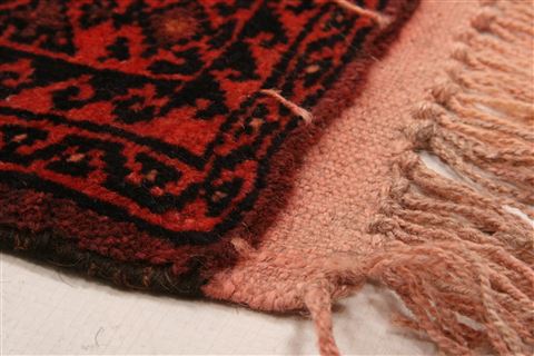 Bakhtiar Red Hand Knotted 210 X 44 Area Rug 253-28163 Image 6