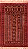 Bakhtiar Red Hand Knotted 210 X 44 Area Rug 253-28163 Thumb 0