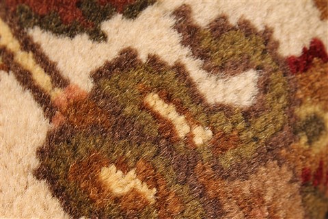Jaipur Black Round Hand Knotted 60 X 60 Area Rug 250-28205 Image 3