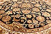Jaipur Black Round Hand Knotted 60 X 60 Area Rug 250-28205 Thumb 1