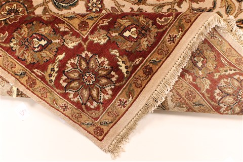Jaipur Beige Hand Knotted 60 X 90 Area Rug 250-28206 Image 12
