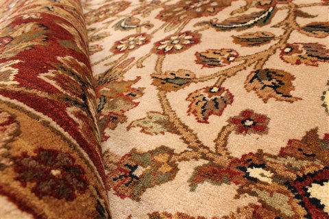 Jaipur Beige Hand Knotted 60 X 90 Area Rug 250-28206 Image 13