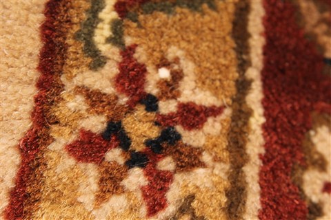 Jaipur Beige Hand Knotted 60 X 90 Area Rug 250-28206 Image 3
