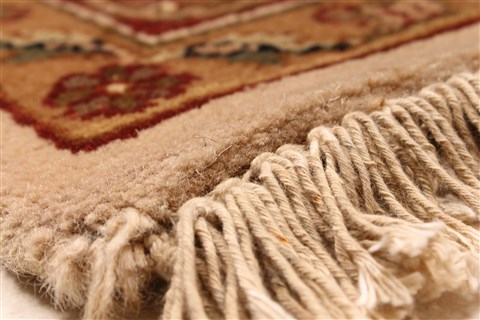 Jaipur Beige Hand Knotted 60 X 90 Area Rug 250-28206 Image 6