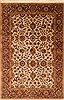 Jaipur Beige Hand Knotted 60 X 90 Area Rug 250-28206 Thumb 0