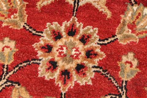 Jaipur Red Hand Knotted 60 X 90 Area Rug 250-28207 Image 4