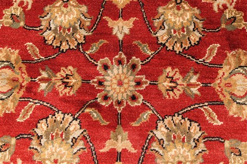 Jaipur Red Hand Knotted 60 X 90 Area Rug 250-28207 Image 7