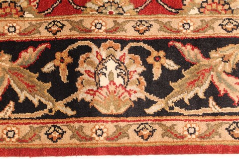 Jaipur Red Hand Knotted 60 X 90 Area Rug 250-28207 Image 8