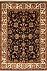 Jaipur Black Hand Knotted 50 X 70 Area Rug 250-28208 Thumb 0