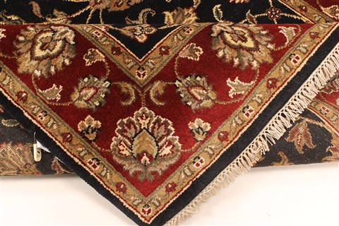 Jaipur Black Hand Knotted 411 X 611 Area Rug 250-28209 Image 12