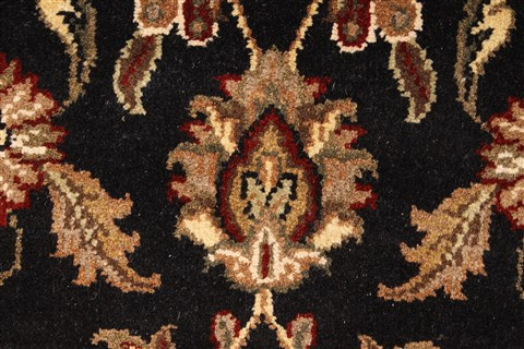 Jaipur Black Hand Knotted 411 X 611 Area Rug 250-28209 Image 5