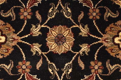 Jaipur Black Hand Knotted 411 X 611 Area Rug 250-28209 Image 8
