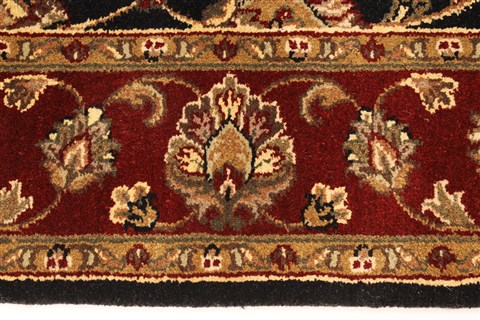 Jaipur Black Hand Knotted 411 X 611 Area Rug 250-28209 Image 9
