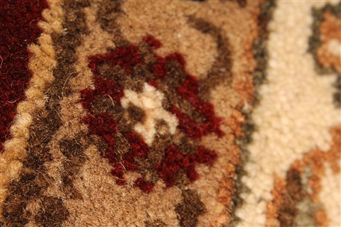 Jaipur Red Hand Knotted 60 X 90 Area Rug 250-28210 Image 2