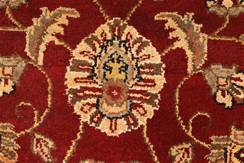 Jaipur Red Hand Knotted 60 X 90 Area Rug 250-28210 Image 5