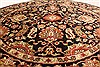 Jaipur Black Round Hand Knotted 60 X 60 Area Rug 250-28211 Thumb 10