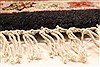 Jaipur Black Round Hand Knotted 60 X 60 Area Rug 250-28211 Thumb 6
