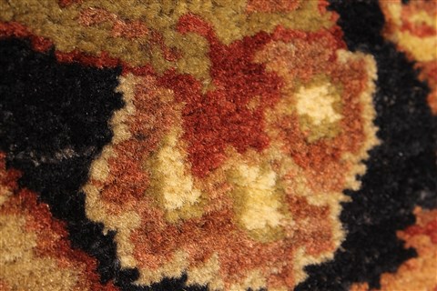 Jaipur Beige Round Hand Knotted 60 X 60 Area Rug 250-28213 Image 2