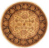 Jaipur Beige Round Hand Knotted 60 X 60  Area Rug 250-28213 Thumb 0