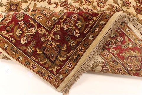Jaipur Beige Hand Knotted 60 X 90 Area Rug 250-28214 Image 13