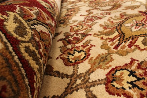 Jaipur Beige Hand Knotted 60 X 90 Area Rug 250-28214 Image 14