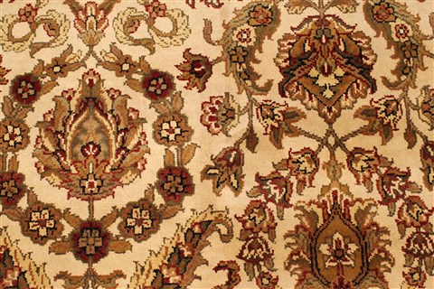 Jaipur Beige Hand Knotted 60 X 90 Area Rug 250-28214 Image 9