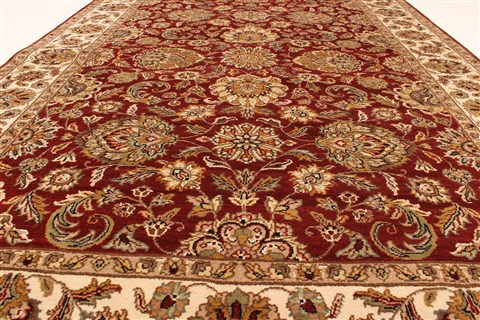 Jaipur Red Hand Knotted 60 X 90 Area Rug 250-28215 Image 11