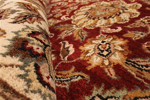 Jaipur Red Hand Knotted 60 X 90 Area Rug 250-28215 Image 14