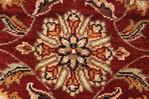 Jaipur Red Hand Knotted 60 X 90 Area Rug 250-28215 Image 5