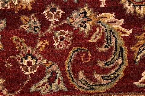 Jaipur Red Hand Knotted 60 X 90 Area Rug 250-28215 Image 6