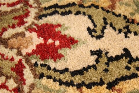 Jaipur Black Round Hand Knotted 80 X 80 Area Rug 250-28216 Image 6