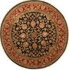 Jaipur Black Round Hand Knotted 80 X 80  Area Rug 250-28216 Thumb 0