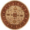 Jaipur Beige Round Hand Knotted 80 X 80  Area Rug 250-28217 Thumb 0