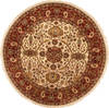 Jaipur Beige Round Hand Knotted 80 X 80 Area Rug 250-28217 Thumb 0