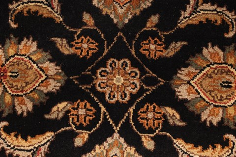 Jaipur Black Hand Knotted 40 X 60 Area Rug 250-28218 Image 8