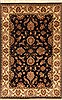 Jaipur Black Hand Knotted 40 X 60 Area Rug 250-28218 Thumb 0
