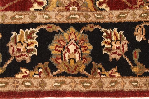 Jaipur Red Hand Knotted 40 X 60 Area Rug 250-28219 Image 11