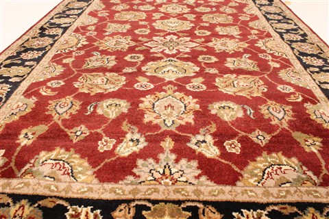 Jaipur Red Hand Knotted 40 X 60 Area Rug 250-28219 Image 12