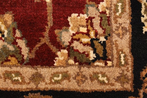 Jaipur Red Hand Knotted 40 X 60 Area Rug 250-28219 Image 5