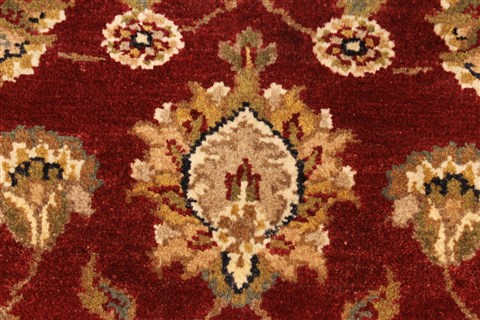Jaipur Red Hand Knotted 40 X 60 Area Rug 250-28219 Image 6