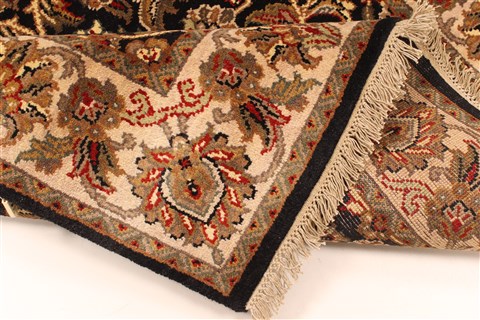 Jaipur Black Hand Knotted 40 X 60 Area Rug 250-28220 Image 12